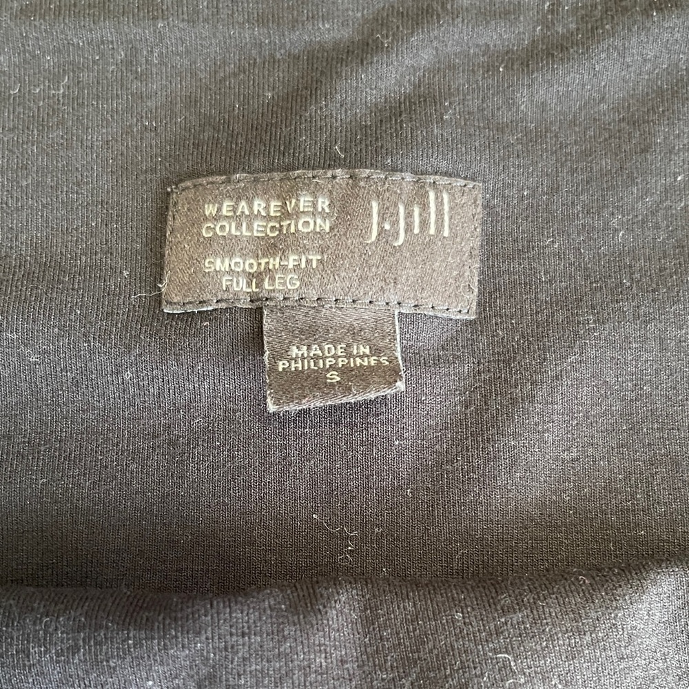 J. Jill Black Wearever Smooth-Fit Pants full leg
